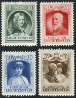 Sc.90/93, 1929 Prince Francis I, Cmpl. Set Of 4 Values, Mint Lightly Hinged, VF, Catalog Value US$27 - Unused Stamps