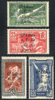 Yvert 45/48, 1925 Olympic Games, Complete Set Of 4 Mint Values, VF Quality, Catalog Value Euros 140. - Lebanon