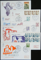 77 First Day Covers (FDC) Of Stamps Issued Between 1988 And 1989, Excellent Quality! - Sammlungen