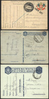3 Postcards For For Soldiers' Mail Used Between 1915 And 1942, Interesting! - Other & Unclassified