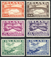 Sc.C15/C20, 1934 Cmpl. Set Of 6 Values, Mint Lightly Hinged, VF Quality, Catalog Value US$58+ - Airmail
