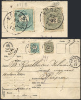 Cover With Declared Value Sent From Körmend To Papa On 13/AU/1897, Very Fine Quality! - Other & Unclassified