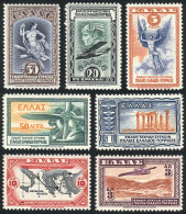 Sc.C8/C14, 1933 Cmpl. Set Of 7 Values, Mint Lightly Hinged, VF Quality, Catalog Value US$67 - Neufs