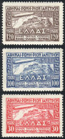 Sc.C5/C7, 1933 Zeppelin, Cmpl. Set Of 3 Values, Mint Lightly Hinged, VF Quality, Catalog Value US$118. - Nuovi