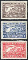 Sc.C5/C7, 1933 Zeppelin, Cmpl. Set Of 3 Values, Mint Lightly Hinged, VF Quality, Catalog Value US$118. - Ungebraucht
