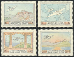 Sc.C1/4, 1927 Cmpl. Set Of 4 Values, Mint Lightly Hinged, VF Quality, Catalog Value US$27 - Nuovi