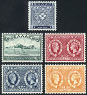 Sc.416/420, 1939 Complete Set Of 5 Values, Mint Very Lightly Hinged, Excellent Quality, Catalog Value US$54+ - Unused Stamps