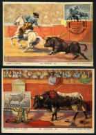 2 Maximum Cards Of 1960, Topic BULLS, One With First Day Postmark, VF Quality - Maximum Cards