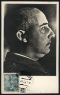 General FRANCO, Maximum Card Of 10/MAR/1952, VF Quality - Maximum Cards