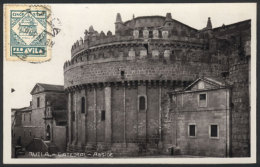 Maximum Card Of NO/1937: Cathedral Of Avila, With Cinderella, VF Quality - Tarjetas Máxima