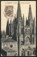 Maximum Card Of FE/1937: Cathedral Of Burgos, VF Quality - Maximum Cards