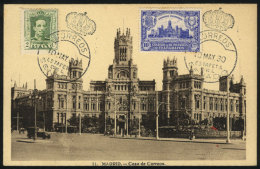 MADRID: Post Office, Maximum Card Of MAY/1930, VF Quality - Maximum Cards