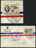 Official Airmail Cover Sent From Quito To Guayaquil On 15/SE/1949, VF Quality! - Ecuador