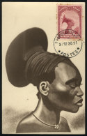 Native Man, Ethnics, Maximum Card Of 20/DE/1935, The Stamp With Little Staining On The Perforations - Otros & Sin Clasificación