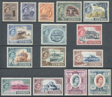 Sc.183/197, 1960 Complete Set Of 15 Overprinted Values, Unmounted, Excellent Quality, Catalog Value US$147+ - Other & Unclassified