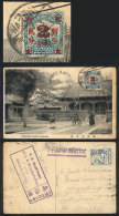 Postcard Sent From Harbin To Argentina On 2/JUN/1924, Interesting Postage, Rare Destination! - Otros & Sin Clasificación