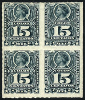 Yv.26 (Sc.30), Mint Block Of 4 (the Lower Stamps MNH), Very Fresh! - Cile