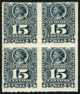 Yv.26 (Sc.30), Mint Block Of 4 (the Lower Stamps MNH), Very Fresh! - Chili