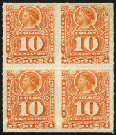 Yv.25 (Sc.29), Block Of 4 Of VF Quality! - Cile