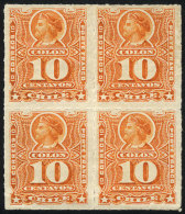 Yv.25 (Sc.29), Block Of 4 Of VF Quality! - Chili