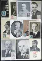 Lot Of 11 Maximum Cards Of 1937/49, Varied Topics, Famous Persons, Politicians Etc., Fine To VF General Quality - Other & Unclassified