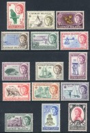 Sc.153/167, 1962 Birds, Fish, Sports And Other Topics, Complete Set Of 15 Unmounted Values, Excellent Quality,... - Caimán (Islas)