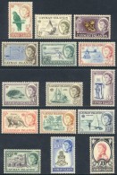 Sc.153/167, 1962 Birds, Fish, Sports And Other Topics, Complete Set Of 15 Values, Mint Lightly Hinged, Fine To VF... - Cayman (Isole)