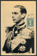 King George VI, Old Maximum Card Of VF Quality - Maximum Cards