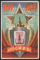 Maximum Card Of OC/1950, Topic Russia, Soviet Friendship, VF Quality - Altri & Non Classificati