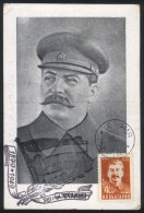 Joseph STALIN, Topic Politics, Communism, Maximum Card Of 21/DE/1949, With Special Mark, Fine Quality - Altri & Non Classificati