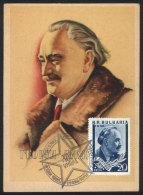 Prime Minister Georgi DIMITROV, Topic Politics, Communist Leader, Maximum Card Of 10/JUL/1949, With Special Mark,... - Altri & Non Classificati