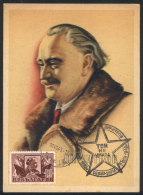 Prime Minister Georgi DIMITROV, Topic Politics, Communist Leader, Maximum Card Of 10/JUL/1949, With Special Mark,... - Sonstige & Ohne Zuordnung