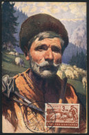 Shepherd, Sheep, Topic Occupations, Maximum Card Of SE/1948, VF Quality - Altri & Non Classificati