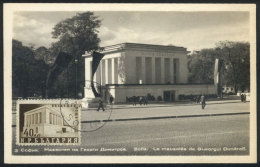 SOFIA: Mausoleum Of Georgi Dimitrov, Maximum Card Of 1950, VF Quality - Other & Unclassified