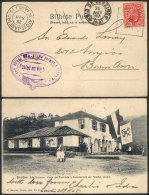 Postcard (view Of Santos, Rio Branco, Casa Da Fazenda E Sanatorium Do Nordd, Lloyd - Editor J. Marques Pereira)... - Sonstige & Ohne Zuordnung