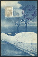 Salt Piles, Windmills, Old PC With Postmark Of 1942, VF - Other & Unclassified