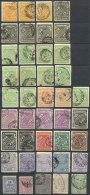 NEWSPAPER STAMPS: Interesting Lot Of Old Stamps, VF General Quality, Good Opportunity! - Lots & Serien