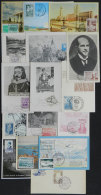 Lot Of 16 Maximum Cards Of 1940/60, Varied Topics, All Different, VF General Quality (1 Stained) - Maximum Cards