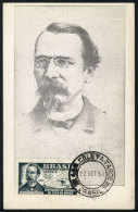 Benjamin CONSTANT, Military Man And Political Thinker, Maximum Card Of SE/1954, VF - Maximumkarten
