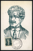 Oswaldo CRUZ, Physician And Public Health Officer, Maximum Card Of AU/1954, VF - Maximumkarten