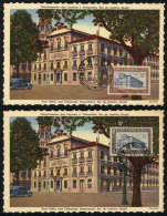 RIO DE JANEIRO: Post Office And Telegraph Department, 2 Maximum Cards Of JA/1951, VF - Maximum Cards