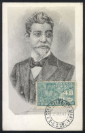 João BARBOSA RODRIGUES, Botanist, Orchids, Maximum Card Of NO/1943, VF - Cartoline Maximum