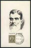 President Prudente De MORAIS, Maximum Card Of NO/1930, VF Quality - Tarjetas – Máxima