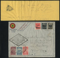 Cover With Corner Card Of The Central Bank Of Bolivia, Including The Original Letter (dated 5/MAR/1931), Which... - Bolivie