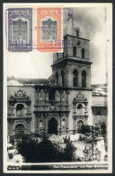 LA PAZ: Basilica Of San Francisco, Maximum Card Circa 1950, VF Quality - Bolivien