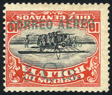 Sc.C11a, With INVERTED OVERPRINT Variety, Small Guarantee Mark Of Kessler. - Bolivien