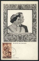 King George VI & The Queen, Maximum Card Of 1949, VF Quality - Bermuda