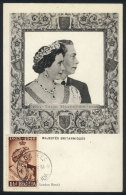 King George VI & The Queen, Maximum Card Of 1949, VF Quality - Bermudes