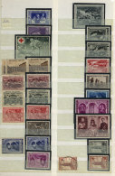 Stockbook With Stock Of Stamps Issued Between Circa 1937 And 1954, Mint (most Lightly Hinged) Or Used, General... - Other & Unclassified