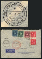 Airmail Cover Sent From Antwerpen To Argentina On 14/JUL/1936 Via Germany, Franked With 18.75Fr. Combining Stamps... - Other & Unclassified